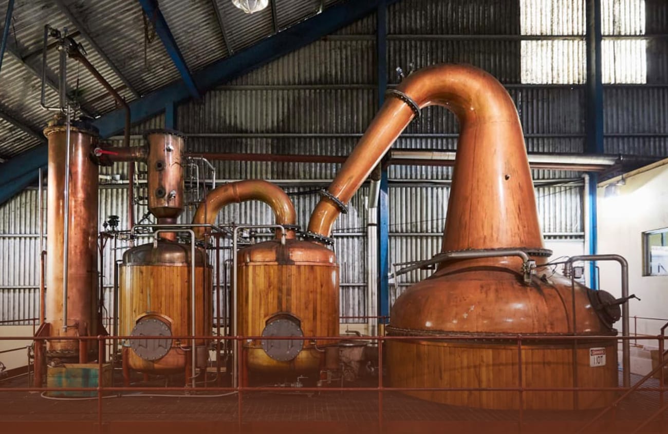 Destillierter Rum aus Panama