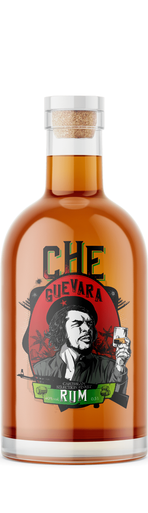 Sonderedition karibik Rum Che Guevara Sonderabfüllung karibischer Che guevara Rum