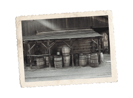 Historische Rum-Lagerung
